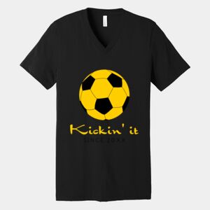 Bella Canvas Unisex Jersey Short Sleeve V Neck Tee Thumbnail