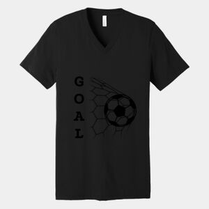 Bella Canvas Unisex Jersey Short Sleeve V Neck Tee Thumbnail