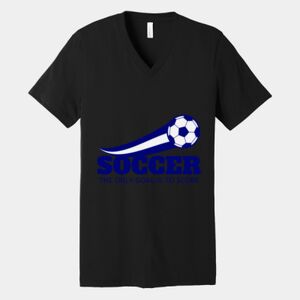 Bella Canvas Unisex Jersey Short Sleeve V Neck Tee Thumbnail