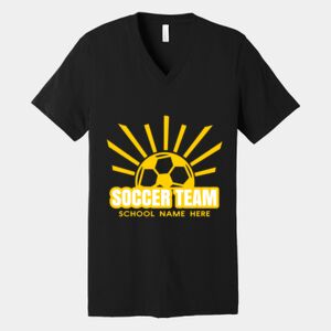 Bella Canvas Unisex Jersey Short Sleeve V Neck Tee Thumbnail