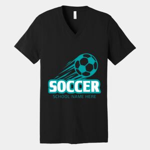 Bella Canvas Unisex Jersey Short Sleeve V Neck Tee Thumbnail