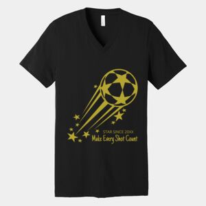 Bella Canvas Unisex Jersey Short Sleeve V Neck Tee Thumbnail