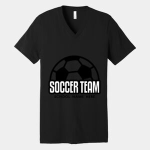 Bella Canvas Unisex Jersey Short Sleeve V Neck Tee Thumbnail