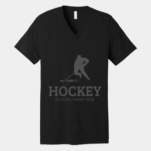 Bella Canvas Unisex Jersey Short Sleeve V Neck Tee Thumbnail