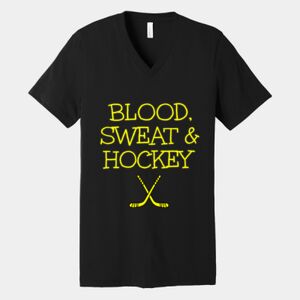 Bella Canvas Unisex Jersey Short Sleeve V Neck Tee Thumbnail