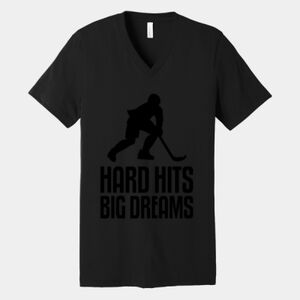 Bella Canvas Unisex Jersey Short Sleeve V Neck Tee Thumbnail