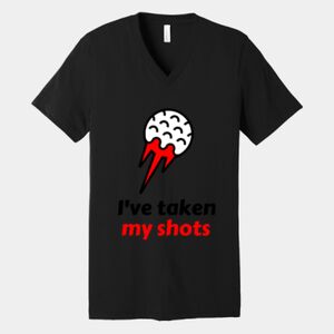 Bella Canvas Unisex Jersey Short Sleeve V Neck Tee Thumbnail