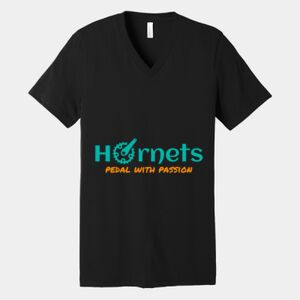 Bella Canvas Unisex Jersey Short Sleeve V Neck Tee Thumbnail