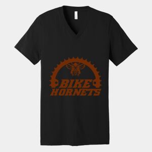 Bella Canvas Unisex Jersey Short Sleeve V Neck Tee Thumbnail