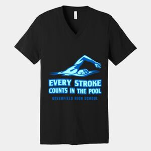 Bella Canvas Unisex Jersey Short Sleeve V Neck Tee Thumbnail