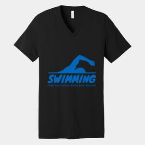 Bella Canvas Unisex Jersey Short Sleeve V Neck Tee Thumbnail