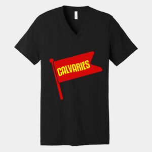 Bella Canvas Unisex Jersey Short Sleeve V Neck Tee Thumbnail