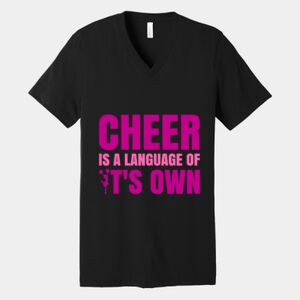 Bella Canvas Unisex Jersey Short Sleeve V Neck Tee Thumbnail