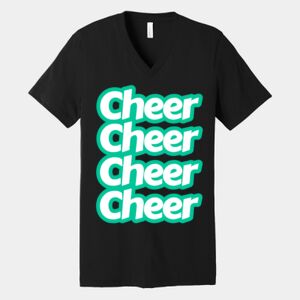 Bella Canvas Unisex Jersey Short Sleeve V Neck Tee Thumbnail