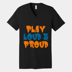 Bella Canvas Unisex Jersey Short Sleeve V Neck Tee Thumbnail