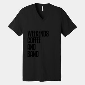 Bella Canvas Unisex Jersey Short Sleeve V Neck Tee Thumbnail