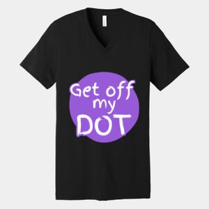 Bella Canvas Unisex Jersey Short Sleeve V Neck Tee Thumbnail