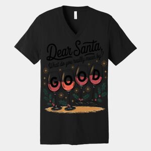 Bella Canvas Unisex Jersey Short Sleeve V Neck Tee Thumbnail