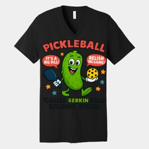 Bella Canvas Unisex Jersey Short Sleeve V Neck Tee Thumbnail