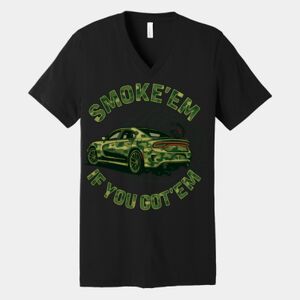 Bella Canvas Unisex Jersey Short Sleeve V Neck Tee Thumbnail