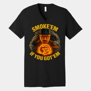 Bella Canvas Unisex Jersey Short Sleeve V Neck Tee Thumbnail