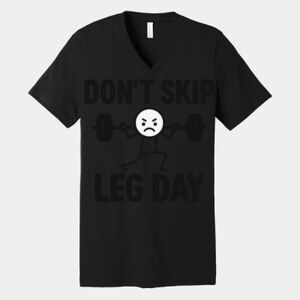 Bella Canvas Unisex Jersey Short Sleeve V Neck Tee Thumbnail