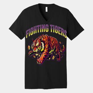 Bella Canvas Unisex Jersey Short Sleeve V Neck Tee Thumbnail