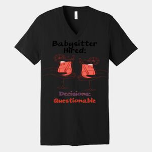 Bella Canvas Unisex Jersey Short Sleeve V Neck Tee Thumbnail