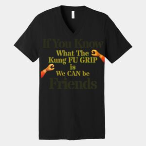 Bella Canvas Unisex Jersey Short Sleeve V Neck Tee Thumbnail