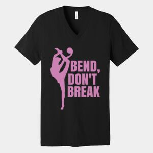 Bella Canvas Unisex Jersey Short Sleeve V Neck Tee Thumbnail