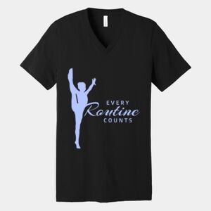 Bella Canvas Unisex Jersey Short Sleeve V Neck Tee Thumbnail