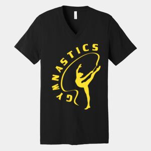 Bella Canvas Unisex Jersey Short Sleeve V Neck Tee Thumbnail