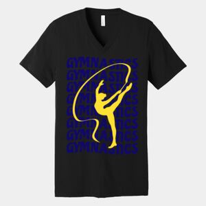 Bella Canvas Unisex Jersey Short Sleeve V Neck Tee Thumbnail