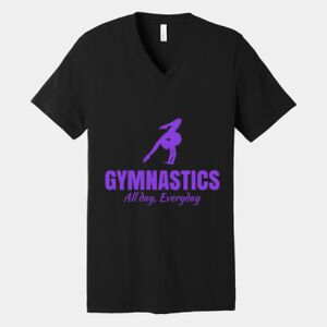 Bella Canvas Unisex Jersey Short Sleeve V Neck Tee Thumbnail