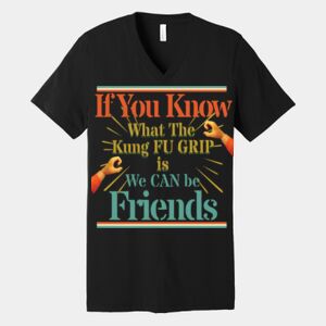 Bella Canvas Unisex Jersey Short Sleeve V Neck Tee Thumbnail