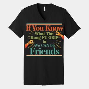 Bella Canvas Unisex Jersey Short Sleeve V Neck Tee Thumbnail