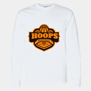 Heavy Cotton 100% Cotton Long Sleeve T Shirt Thumbnail