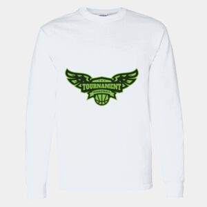 Heavy Cotton 100% Cotton Long Sleeve T Shirt Thumbnail