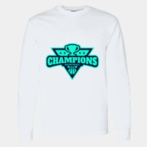 Heavy Cotton 100% Cotton Long Sleeve T Shirt Thumbnail