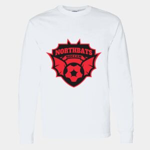 Heavy Cotton 100% Cotton Long Sleeve T Shirt Thumbnail