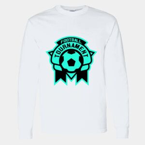 Heavy Cotton 100% Cotton Long Sleeve T Shirt Thumbnail