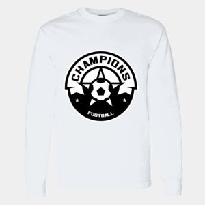 Heavy Cotton 100% Cotton Long Sleeve T Shirt Thumbnail