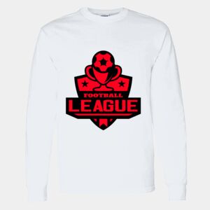 Heavy Cotton 100% Cotton Long Sleeve T Shirt Thumbnail