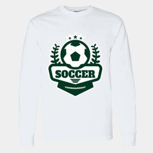 Heavy Cotton 100% Cotton Long Sleeve T Shirt Thumbnail