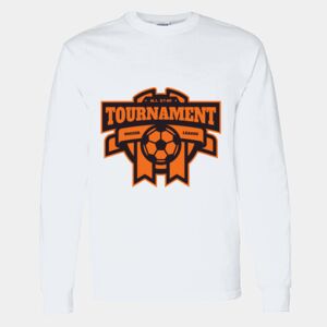 Heavy Cotton 100% Cotton Long Sleeve T Shirt Thumbnail