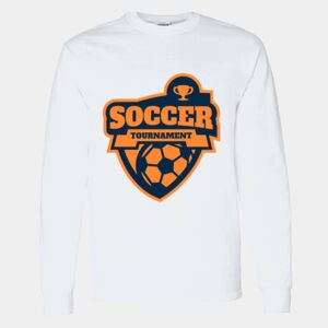 Heavy Cotton 100% Cotton Long Sleeve T Shirt Thumbnail