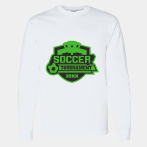Heavy Cotton 100% Cotton Long Sleeve T Shirt Thumbnail