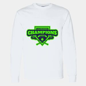 Heavy Cotton 100% Cotton Long Sleeve T Shirt Thumbnail