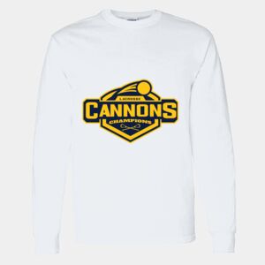 Heavy Cotton 100% Cotton Long Sleeve T Shirt Thumbnail