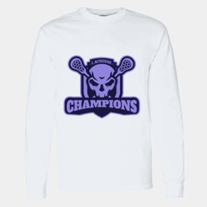 Heavy Cotton 100% Cotton Long Sleeve T Shirt Thumbnail